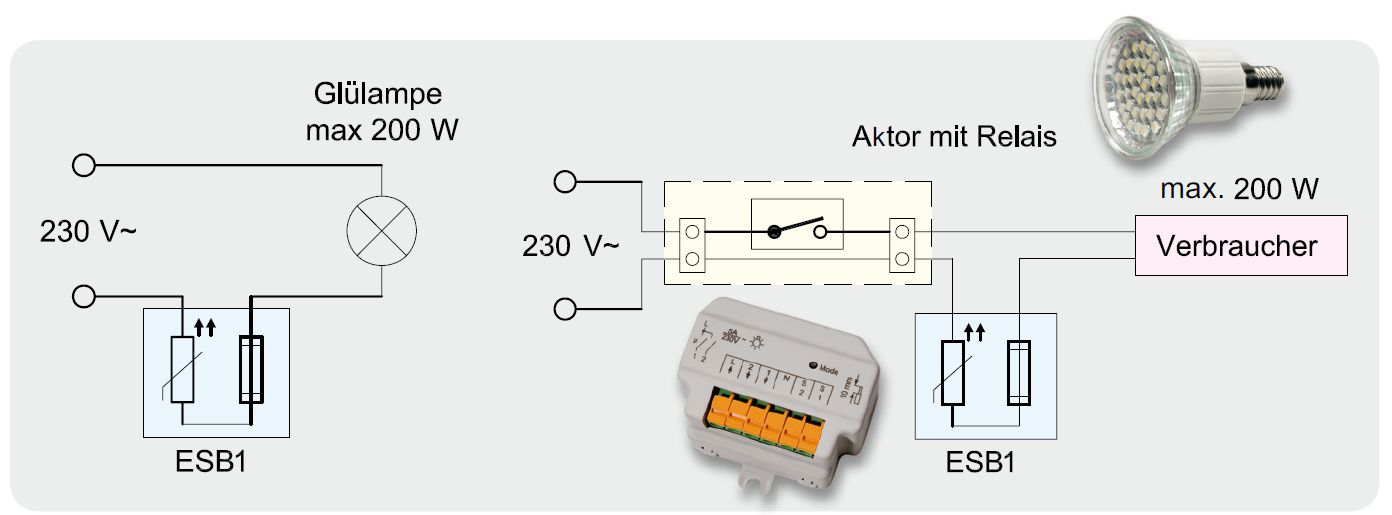 ES 30: Einschaltstrombegrenzer für DIN-Schiene bei reichelt elektronik